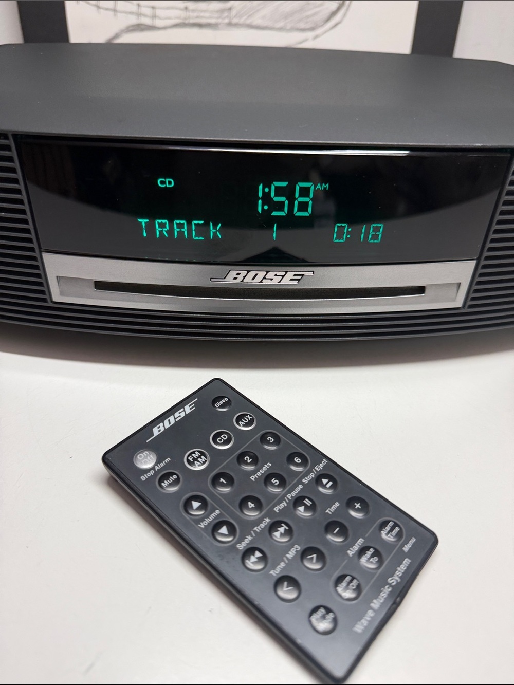 Bose Wave Music System Model  AWRCC1 In Black - Picture 16 of 17